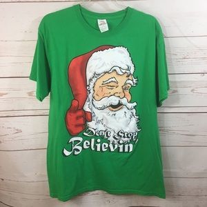 December 25th Santa Tee